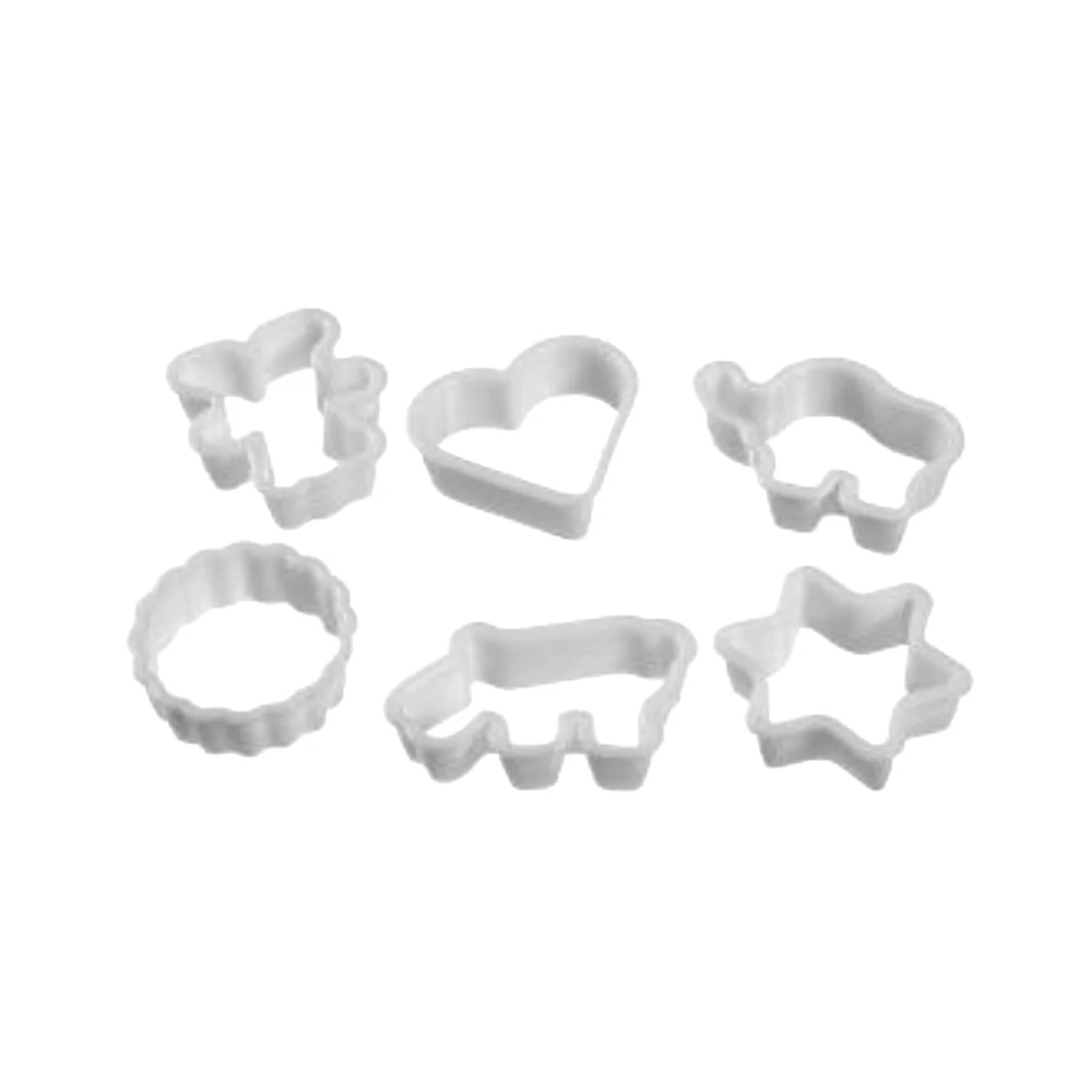 CORTADOR GALLETAS PLTS 6 PIEZAS ECONOMICO