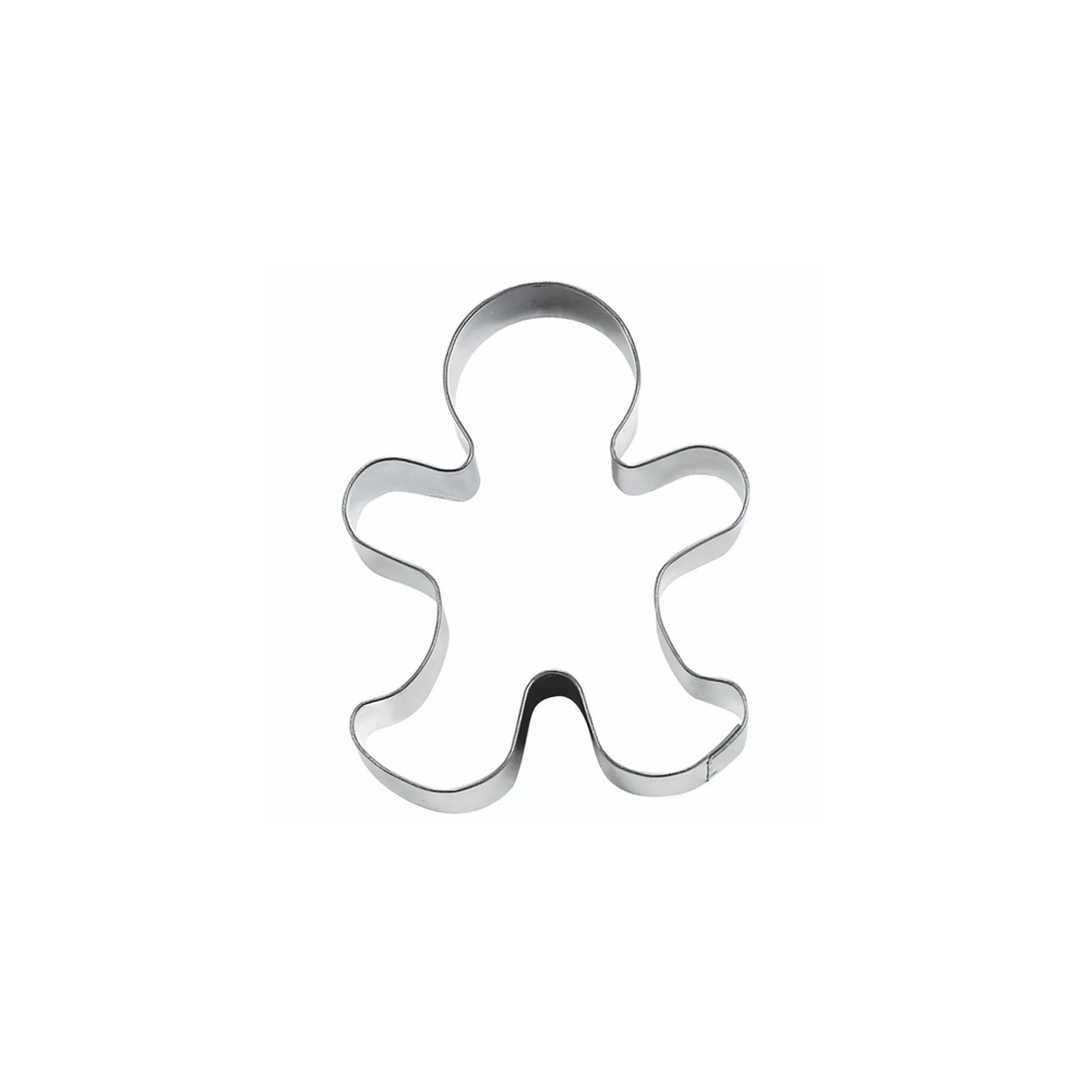 CORTADOR AINOX NIÑO Y NIÑA JENGIBRE 5 Y 15 CM 4 PZ