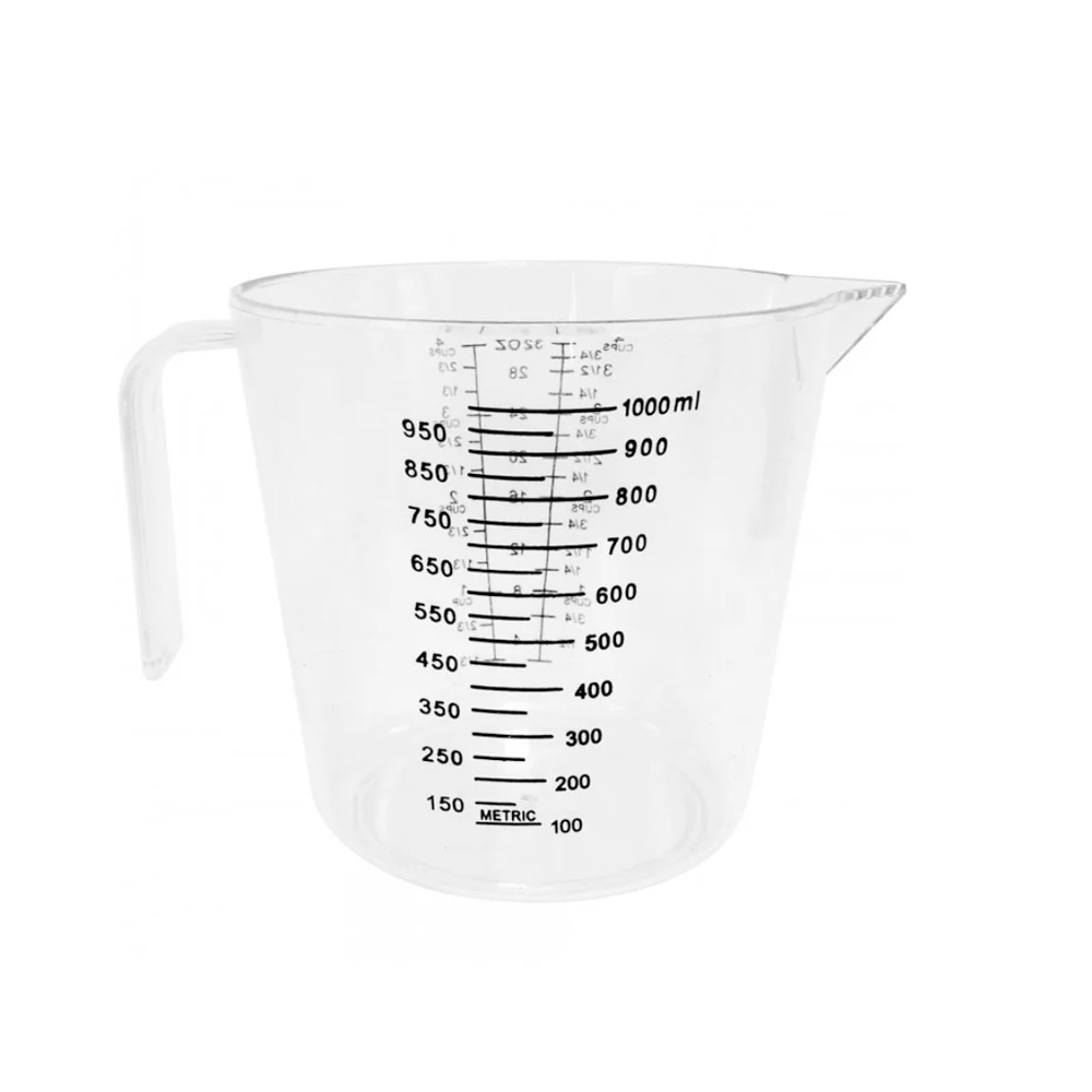 JARRA MEDIDORA DE PLTSTICO  1 LT