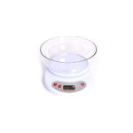 BASCULA DIGITAL CAPACIDAD 5 KG CON TAZON