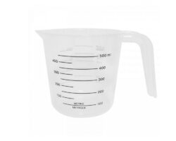 JARRA  MEDIDORA DE PLTSTICO 500 ML
