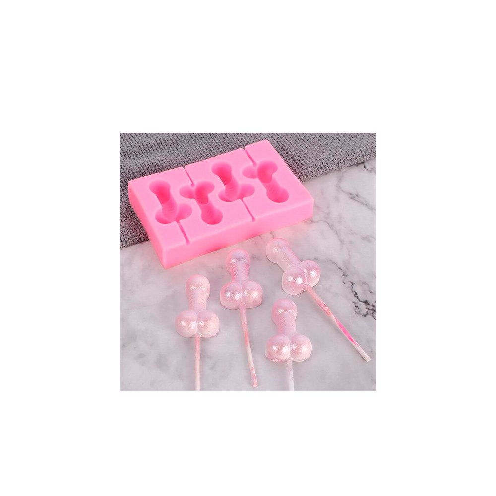 MOLDE SILICON PALETA DESPEDIDA DE SOLTERA 8X13X2 CM