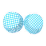 CAPACILLO MINI #4  MANTEL CUADROS AZULES #4 100 PZ