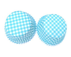 CAPACILLO MINI #4  MANTEL CUADROS AZULES #4 100 PZ