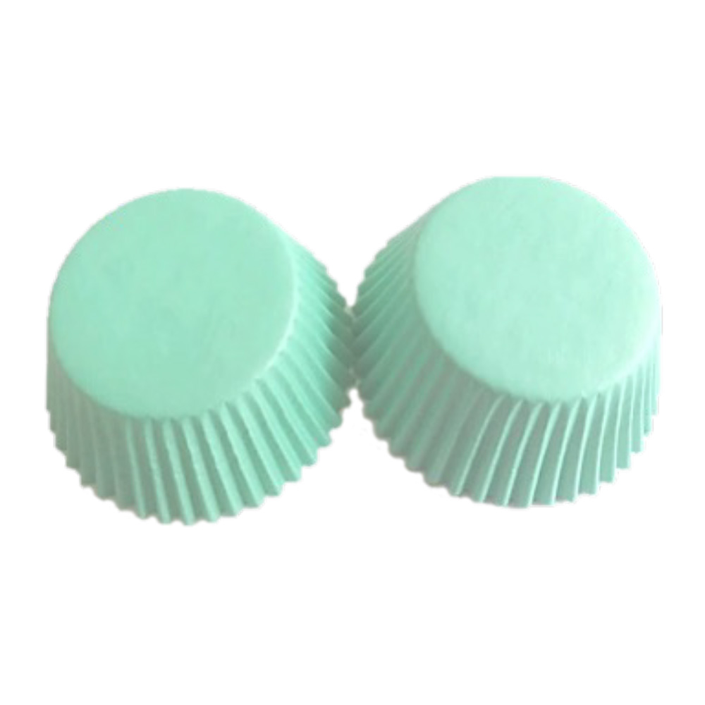 CAPACILLO MINI # 4  VERDE ESMERALDA  100 PZ