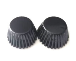 CAPACILLO MINI #4  NEGRO METALIZADO 100 PZA