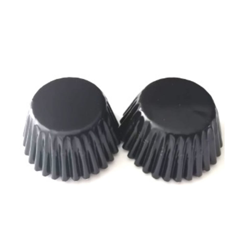 CAPACILLO MINI #4  NEGRO METALIZADO 100 PZA