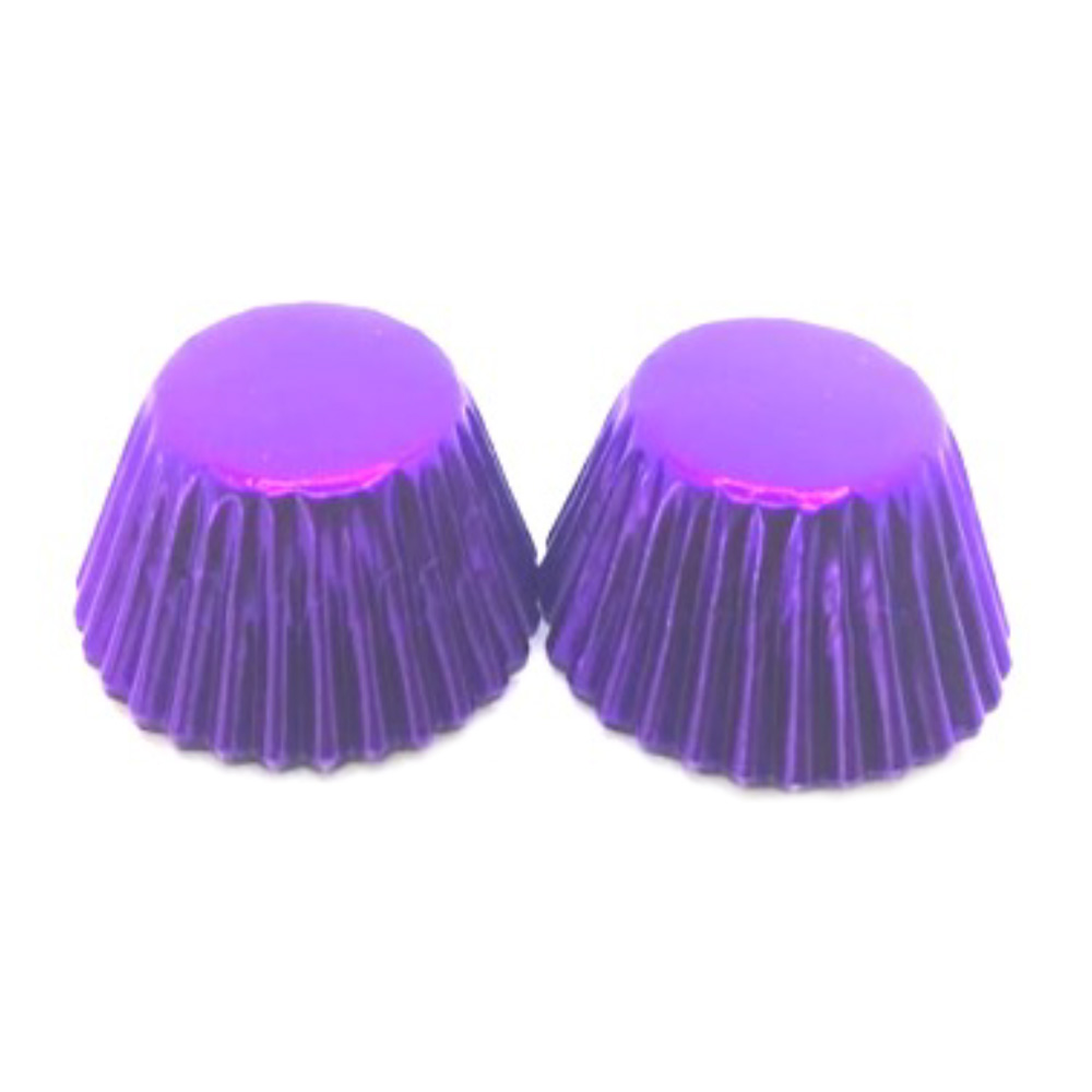 CAPACILLO MINI #4  PURPURA METALIZADO 100 PZA