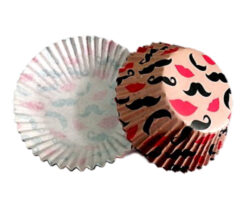 CAPACILLOS CAFE BIGOTE Y LABIO #72 100 PZ