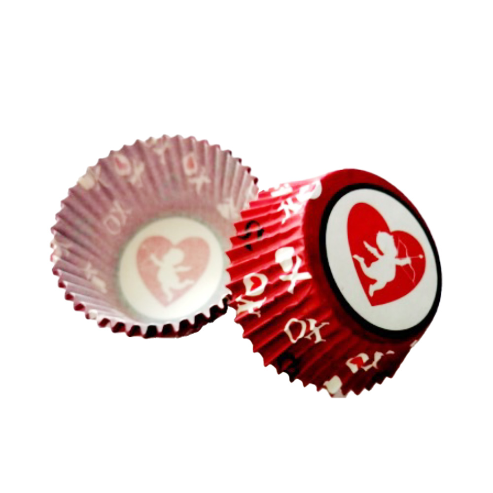 CAPACILLO # 72  ROJO CUPIDO ESTANDAR 100 PZA