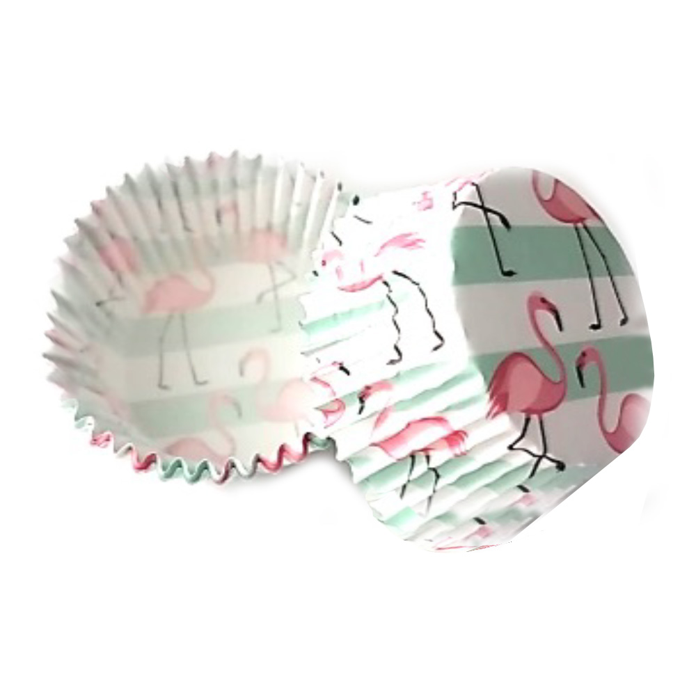 CAPACILLO # 72  VERDE FLAMINGOS ESTANDAR 100 PZA