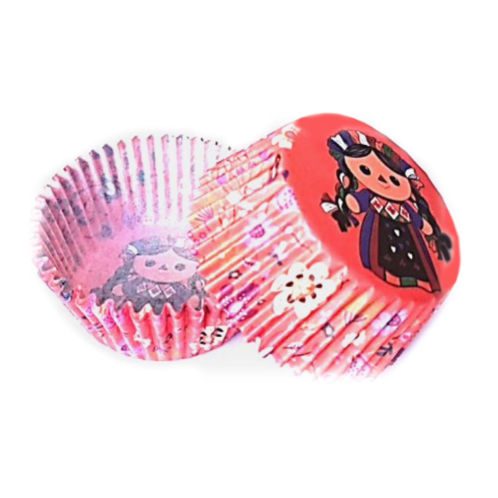 CAPACILLO #72 MUÑEQUITA  NARANJA   100 PZAS.