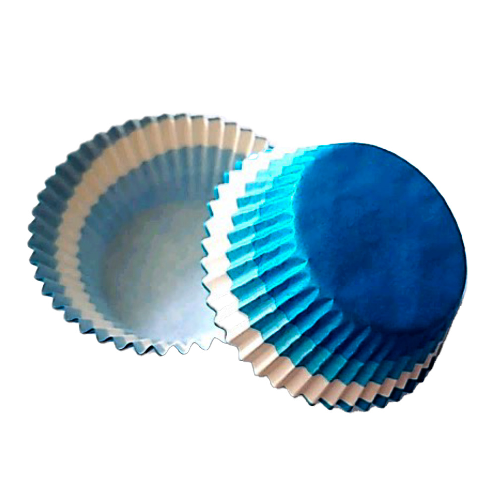 CAPACILLO # 72 AZUL FRANJA BLANCA  100 PZ