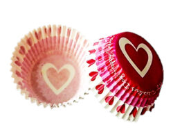 CAPACILLO #  72 CORAZONES ROJOS 100 PZ