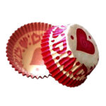 CAPACILLO # 72  ROSA CORAZONES 100 PZ