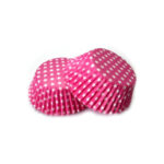 CAPACILLO # 72  ROSA ESTRELLAS  BLANCAS 100 PZ