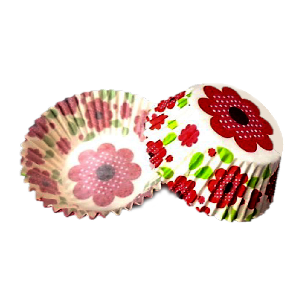 CAPACILLO # 72  BLANCO FLORES ROSAS 100 PZ