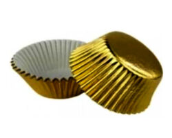 CAPACILLO #72 DORADO METALICO  100 PZ