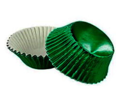 CAPACILLO # 72 VERDE METALICO 100 PZ