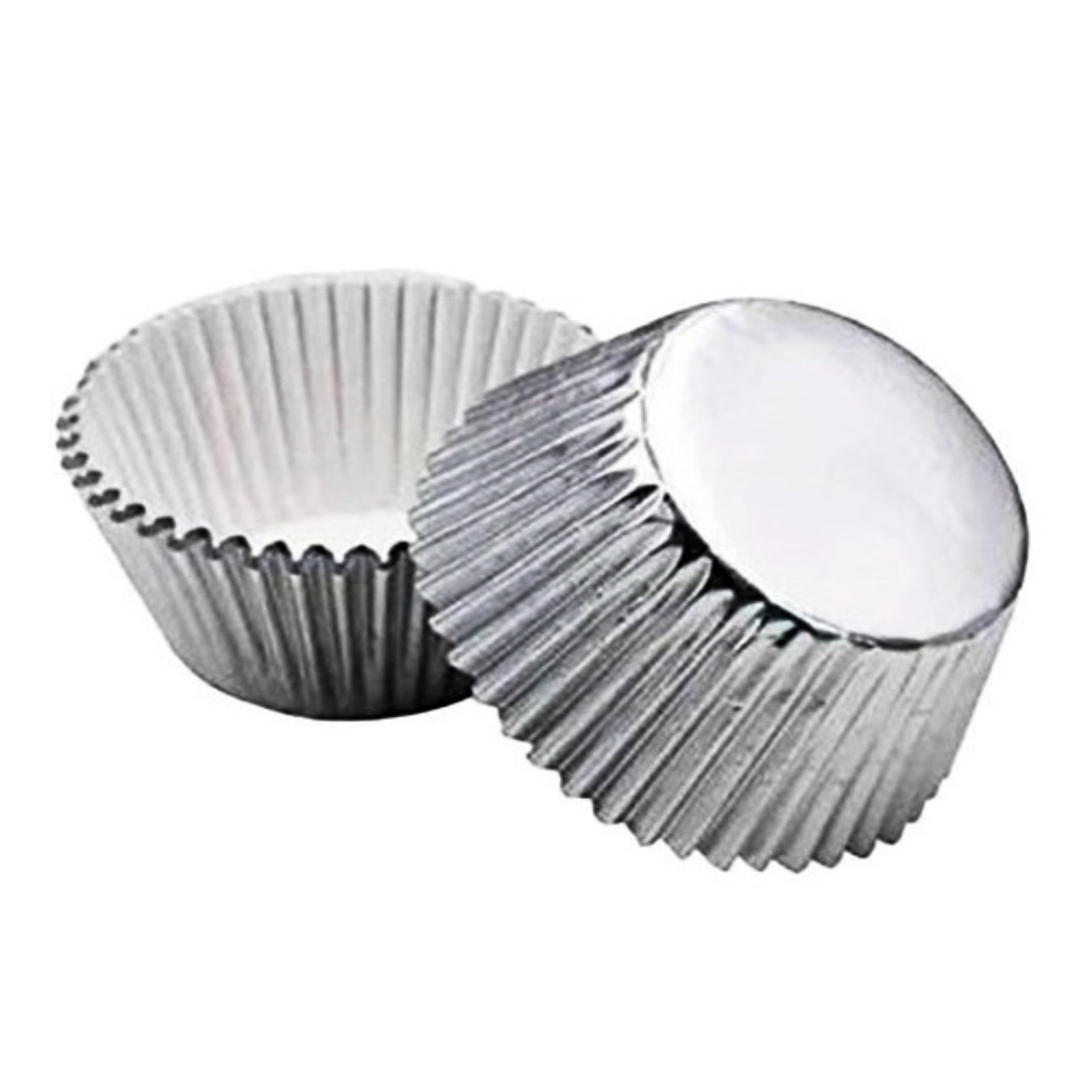 CAPACILLO #72 PLATA  METALICO 100 PZ