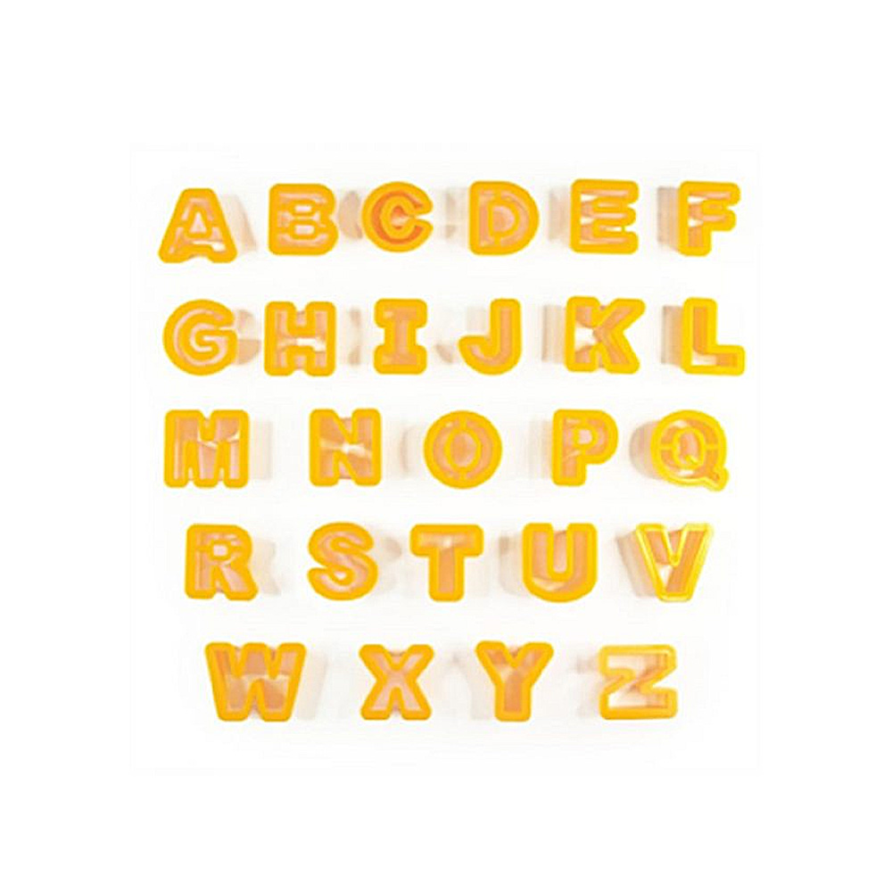 CORTADOR PARA REPOS  PLTSTICO ABECEDARIO 5 CM