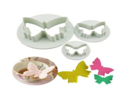 CORTADOR EYECTOR  PLTSTICO MARIPOSAS 3 PIEZAS