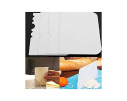 JUEGO DE RASPAS DECORADORAS DE PLTSTICO 4 PIEZAS