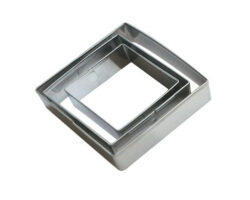CORTADOR ACERO INOX CUADRADO 3 PIEZAS  ECO