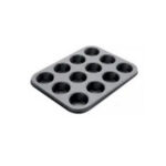 MOLDE ANTIADHERENTE  MUFFIN MINI 12 CAVIDADES