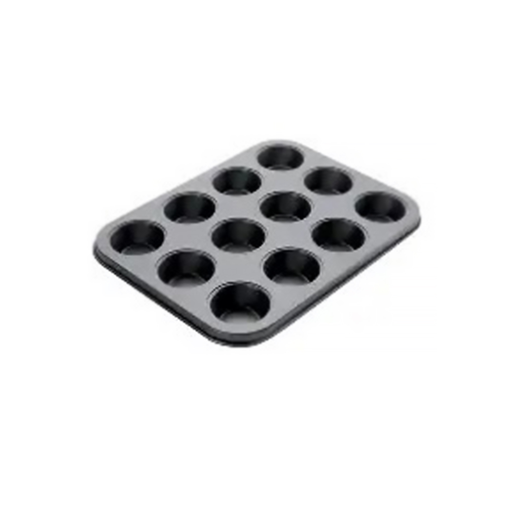 MOLDE ANTIADHERENTE  MUFFIN MINI 12 CAVIDADES