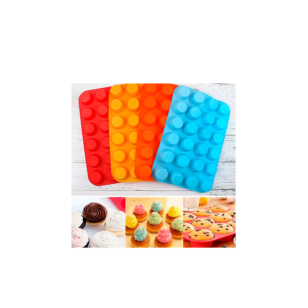 MOLDE PARAMINI  MUFFIN  SILICON 24 CAVIDADES