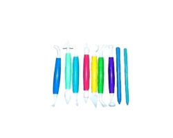 HERRAMIENTA COLORES NEON 9 PZAS.