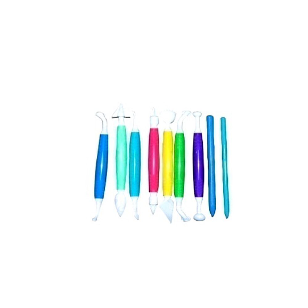 HERRAMIENTA COLORES NEON 9 PZAS.