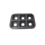 MOLDE ANTIADHERENTE BROWNIE ESTANDAR 6 CAV DESMONTABLE