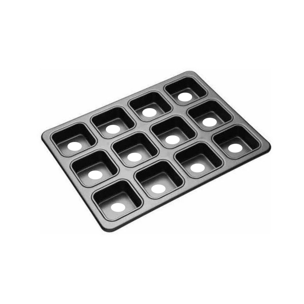 MOLDE  BROWNIE ANTIADHERENTE 12 CAV DESMONTABLE