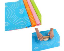 TAPETE DE SILICON CON MEDIDAS  50x40 CMS