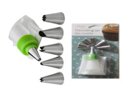 JUEGO DE MANGA Y DULLAS COLORES ACERO INOX