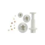 CORTADOR EYECTOR ESTRELLA 4 PIEZAS PLTSTICO