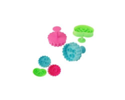 CORTADOR GALLETA 3 PIEZAS COLORES PRETZEL