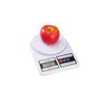 BASCULA DIGITAL BLANCA CAPACIDAD 5  7 O 10 KG