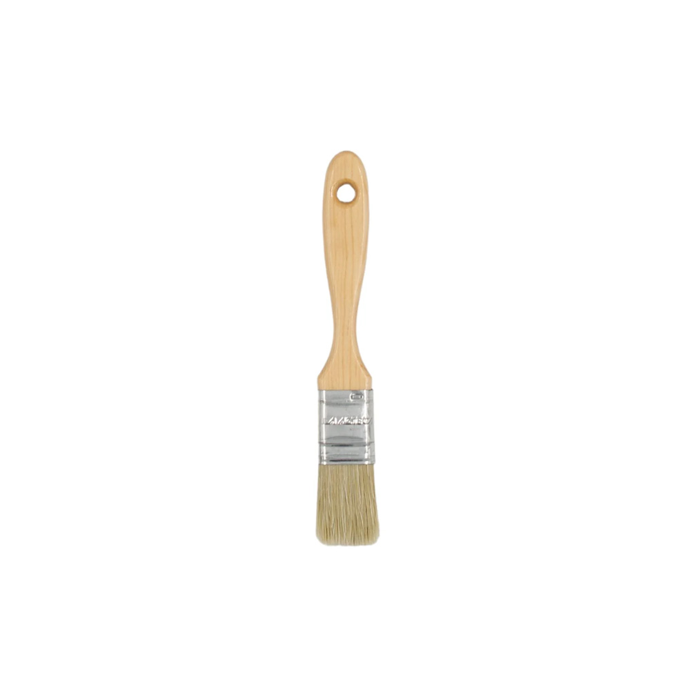 BROCHA PELO NATURAL MANGO MADERA 1″
