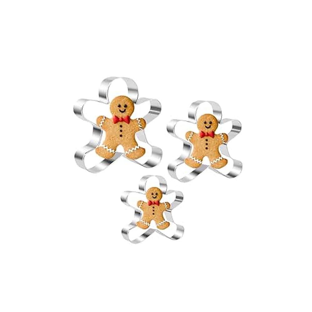 SET DE AROS3PZ MUÑECO GENGIBRE AINOX10,15,20X4.5CM