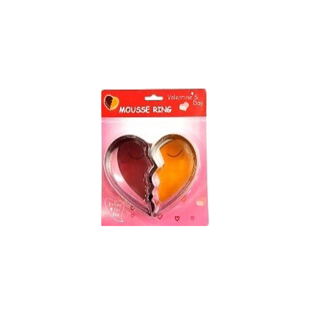 CORTADOR DE CORAZON 2PZ AINOX 11X4CM