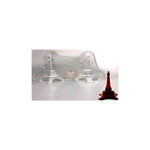 MOLDE 2PZ TORRE EIFFEL POLICARBONATO 12.5X20CM