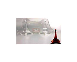 MOLDE 2PZ TORRE EIFFEL POLICARBONATO 12.5X20CM