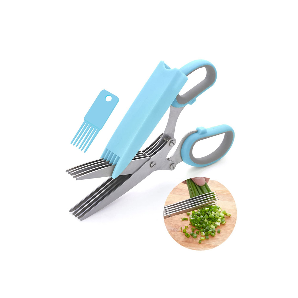 TIJERA AINOX MULTI CUCHILLAS PARA HIERBAS