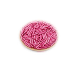 CAN BARRA CARAMELO PERLADA ROSA, BOLSA 1KG