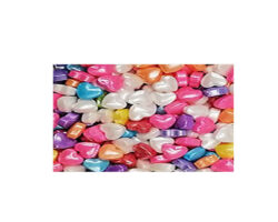 CAN CORAZON MINI CARAMELO COLORES BOLSA DE 1 KG