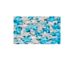 CAN ESTRELLA CARAMELO BLANCO Y AZUL, BOLSA DE 1 KG