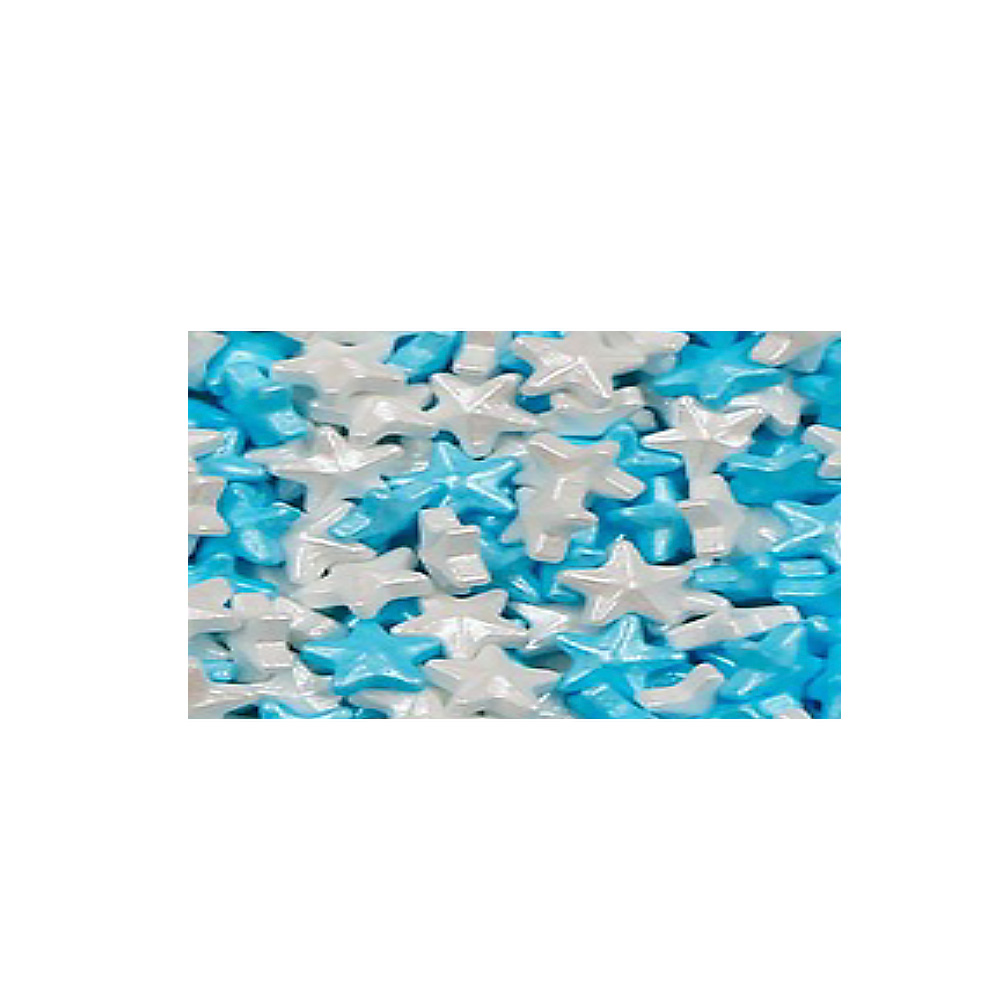 CAN ESTRELLA CARAMELO BLANCO Y AZUL, BOLSA DE 1 KG